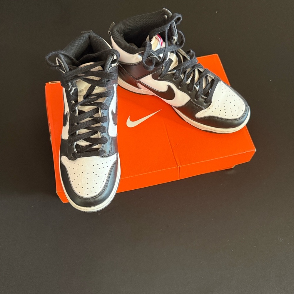 Nike Dunks Black & White Sneakers